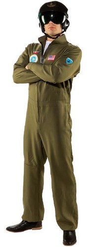 Jet pilot pilotenkostüm - pilot, armee